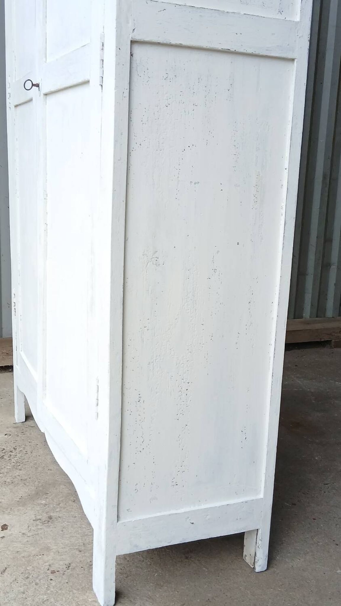 White Parisian wardrobe