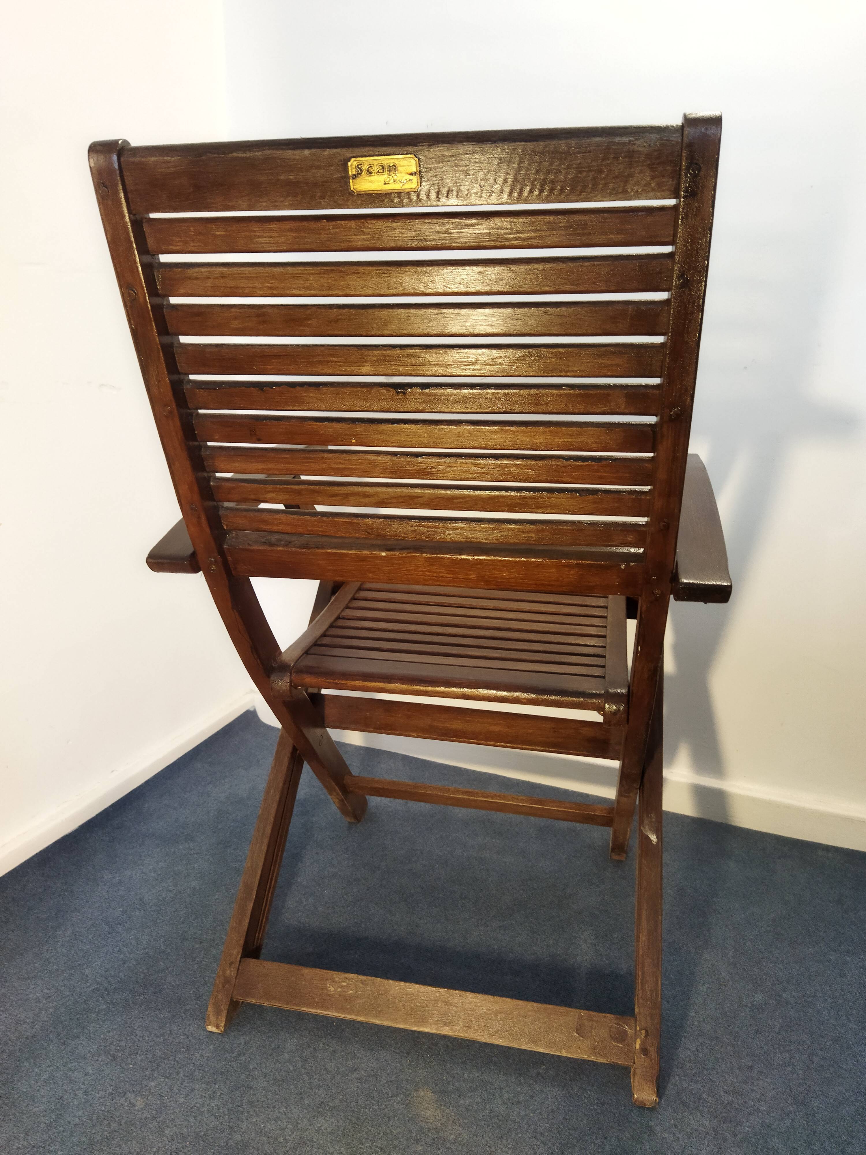 Vintage folding chair