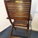 Vintage folding chair