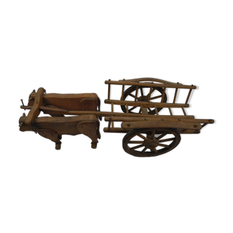 Old French wooden toy 50s