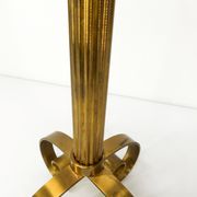 Scandinavian brass candle holder Ivar Ålenius Björk for Ystal Metall 1960