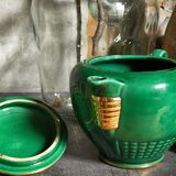 Teapot art-deco slurry of saint-clément numbered