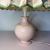 Flowery lampshade pleated