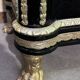 Meuble style Napoléon III "Boulle" en bois laqué