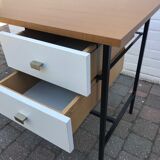 desk white drawers of Pierre guariche edition meurop 1960