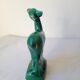 Figurine zoomorphe art déco faon vert