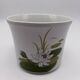 Vintage Cache Pot Kahla Porcelain RDA Nénuphar East Germany