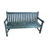 English teak park bench