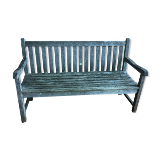 English teak park bench