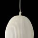 Cocoon Plissée chandelier by Aloys Gangkofner for Erco