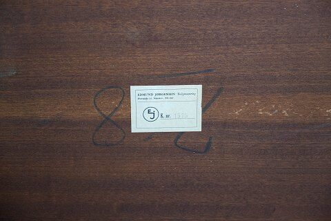 Coffee table in rosewood designed by Edmund Jørgensen and from the 1960s.