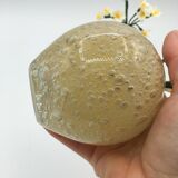 2 vases en verre soufflé