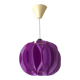 Purple Mid Century Modern lamp from 1970s