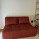 Two-seater sofa bench