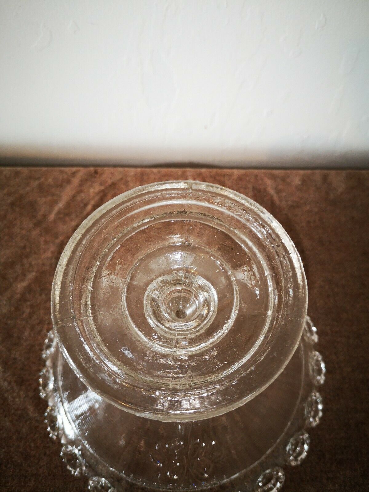Glass cut on foot