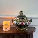 Vintage Kéraluc ceramic tureen, signed Helguen