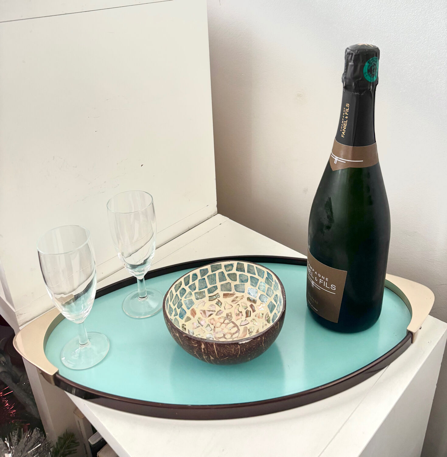 Italian serving tray 1970