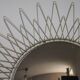 Mirror sun eye witch 57cm 70s