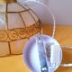Suspension nacre et laiton 1960