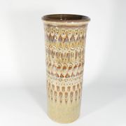 Vase de sol en grès moderne scandinave, "3119" Søholm Stentøj, années 1960.