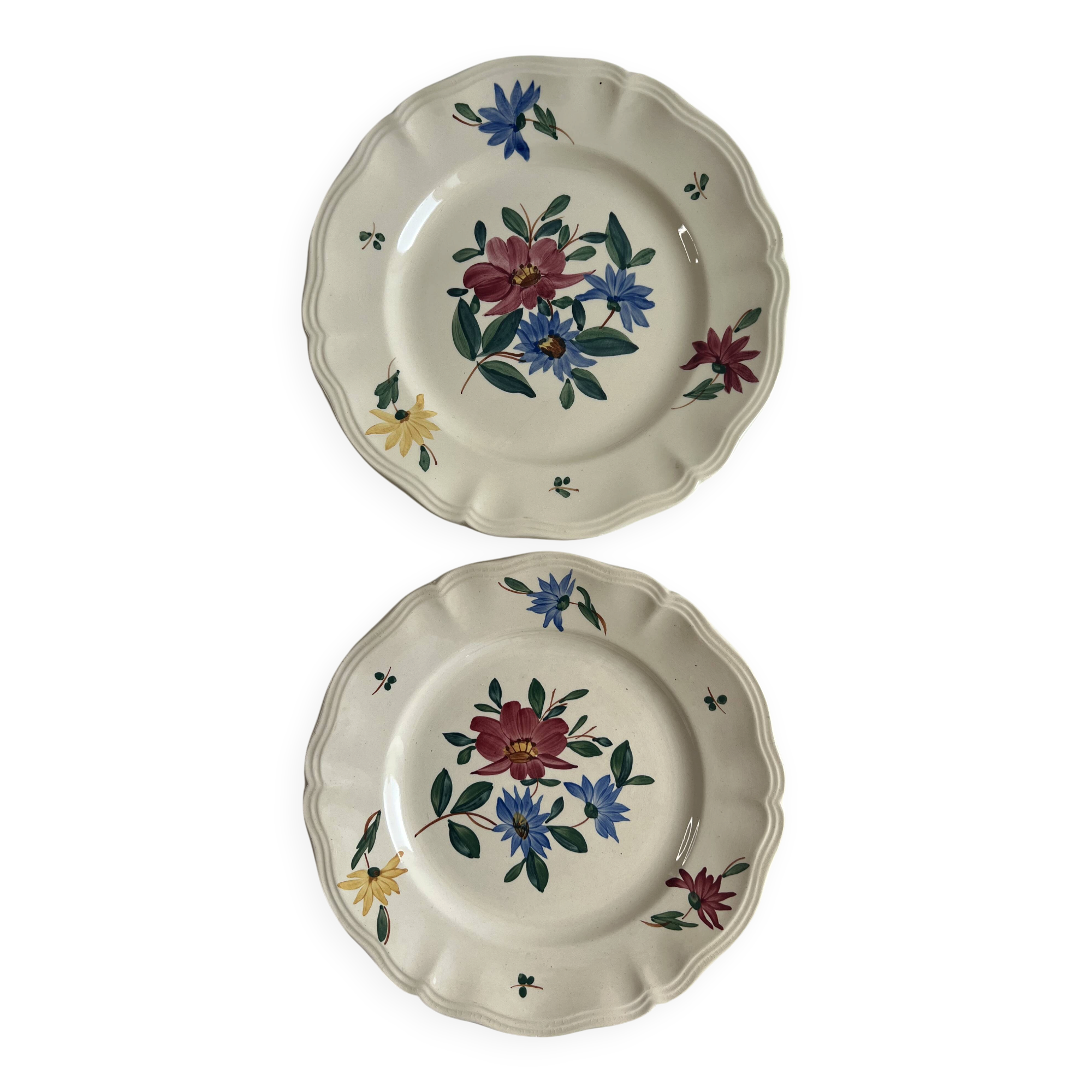 Petite assiette plate Sarreguemines et Digoin