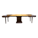 Art deco dining table central leg