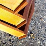 Pair of cherry bedside tables 3 drawers