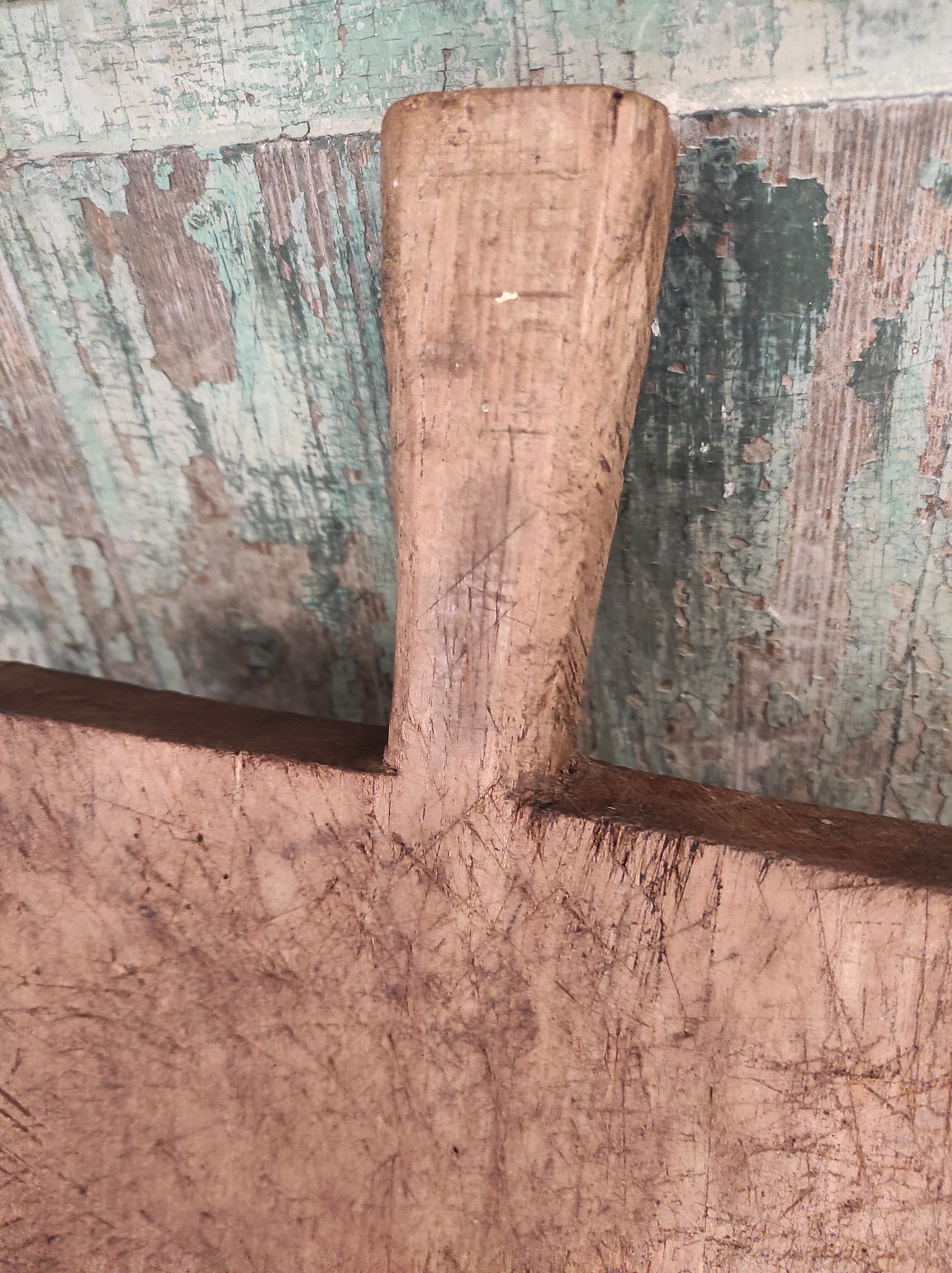 Vintage French wooden chopping board