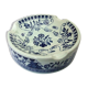 Delfts King Gustav Maastricht earthenware ashtray