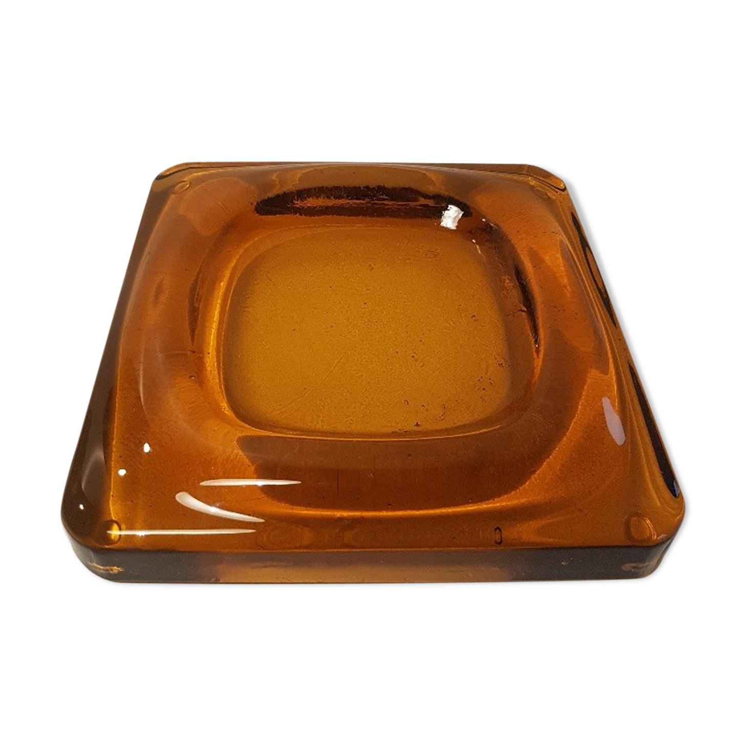 Vide-poche en verre Murano années 70