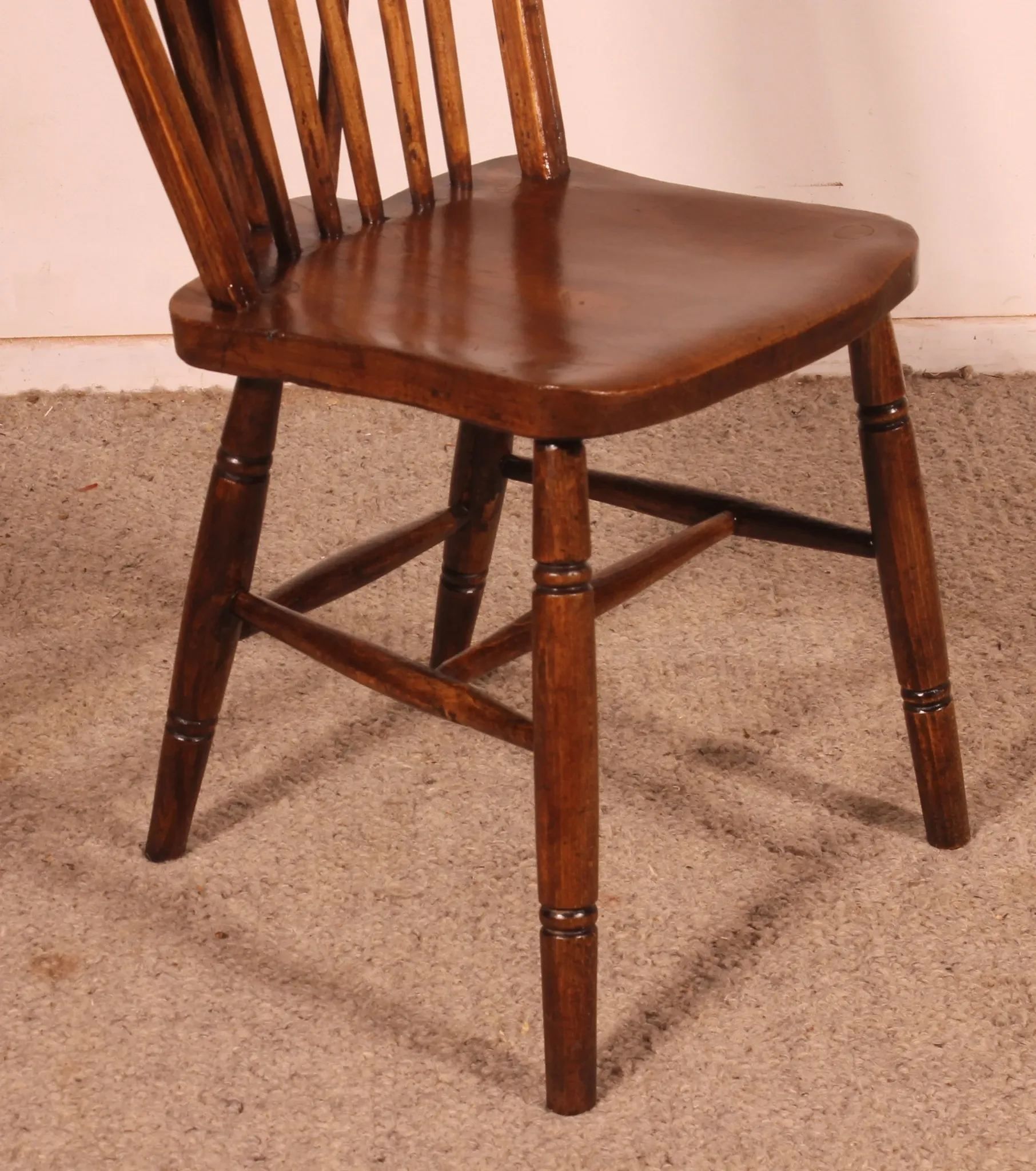 Set of 6 19th Century Windsor Chairs