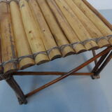 Vintage bamboo sidetable 1950s