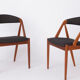 Set of 4 Kai Kristiansen model 31 chairs danish 1960s