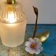 Baladeuse tulipe vintage en verre