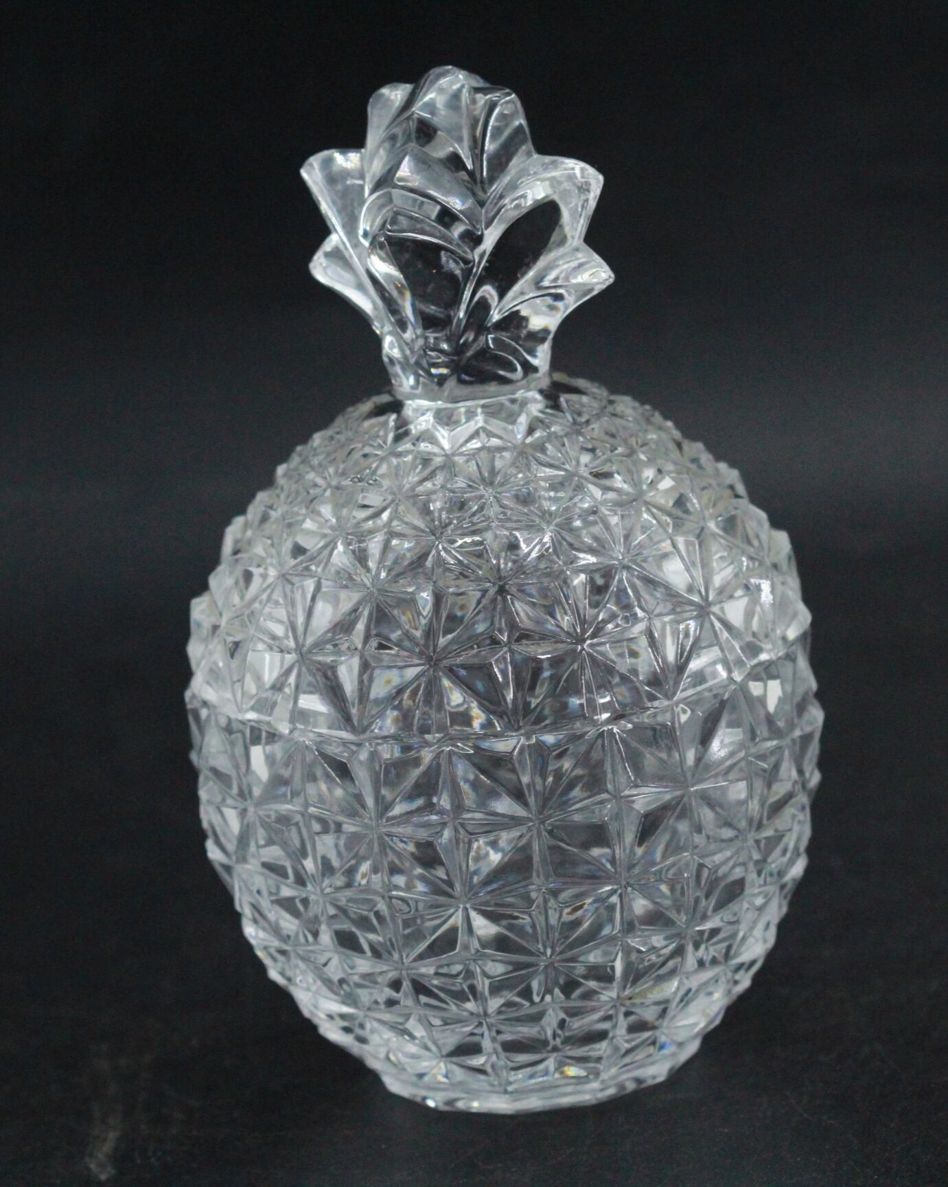 Glass pineapple candy