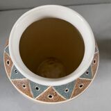 Vase with parakeets 50s