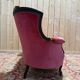 Sofa / Confidant – Louis-Philippe style, Napoleonic III era – Mahogany m