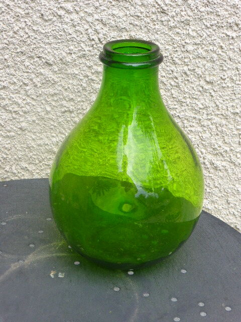 Green demojohn 1970