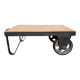 Black Industrial Coffee Table Cart, 1960s