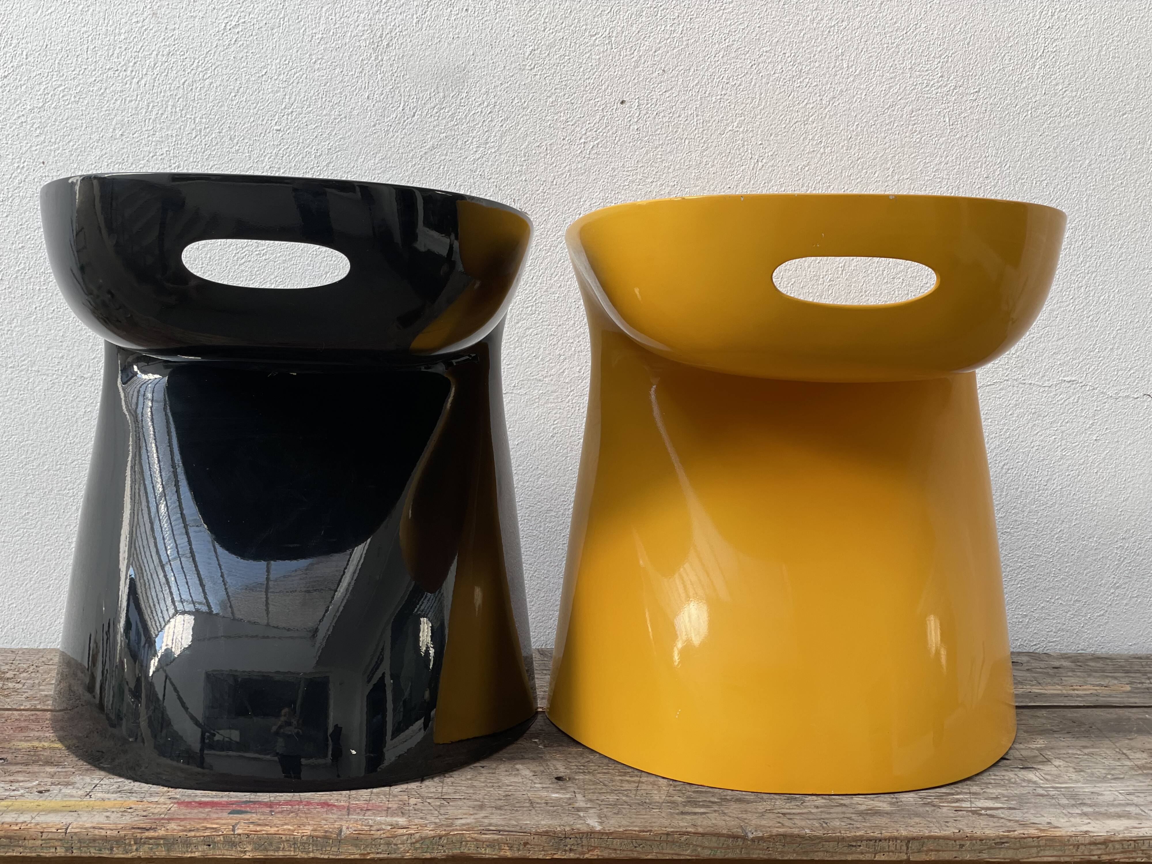 Paire de chaises « Bowl-chairs » design