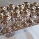 Silver-plated metal liqueur service, Roux Marquiant Silversmithing