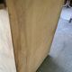 Buffet armoire with 4 doors, diamond point, stripped in light oak from the 1970s.