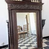 Large Henri II style mirror