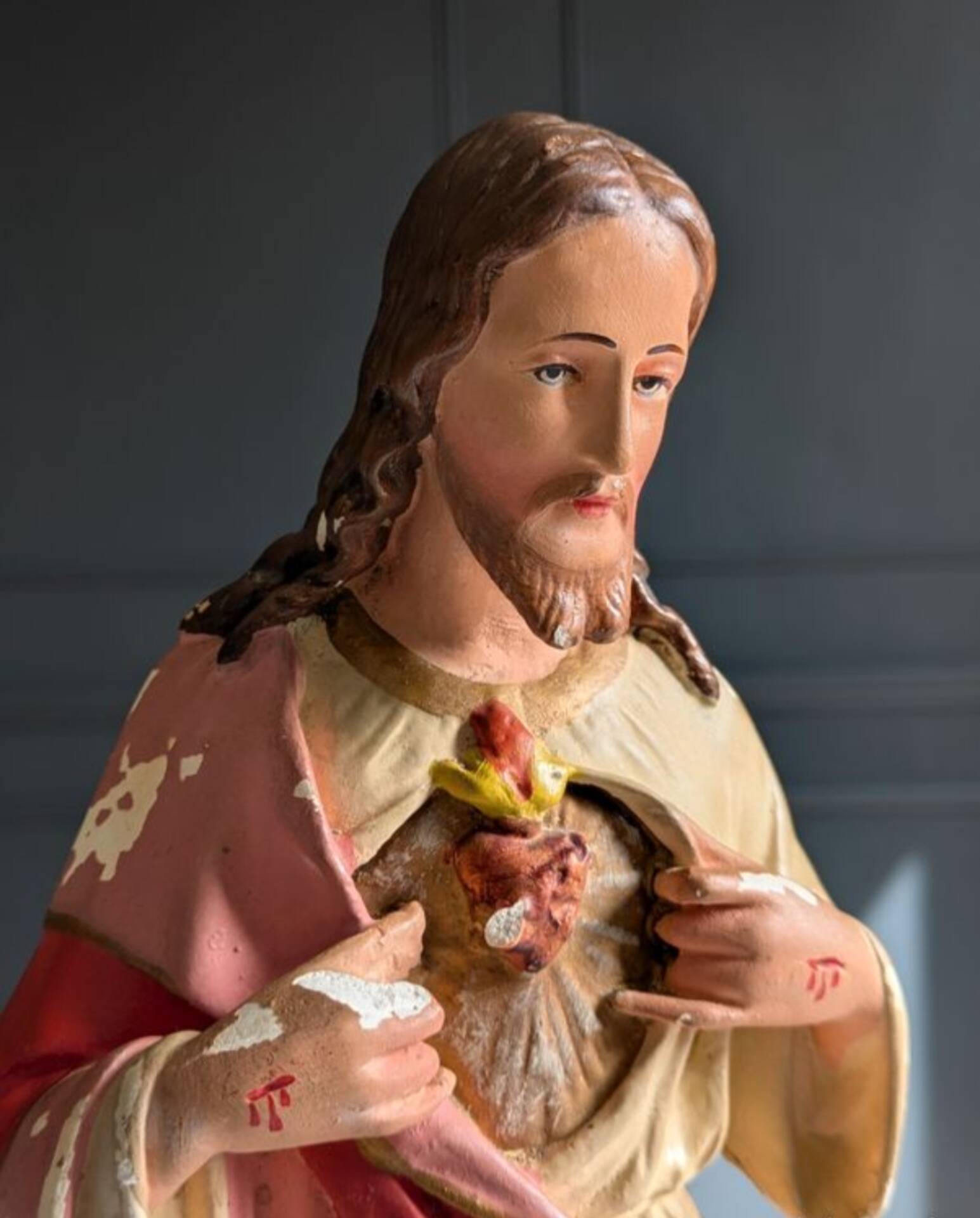 Large antique religious object
