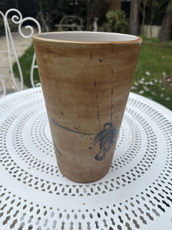 Vase en grès émaillé - Poterie de la Colombe