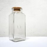 Vintage glass jar by et Compagnie
