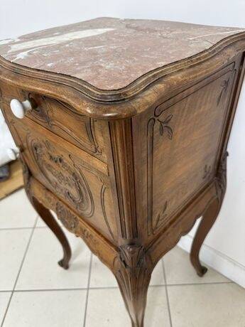 Antique bedside table
