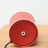 Red tin can lamp, 80s