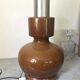 Ceramic and aluminum lamp foot brushed 46cm