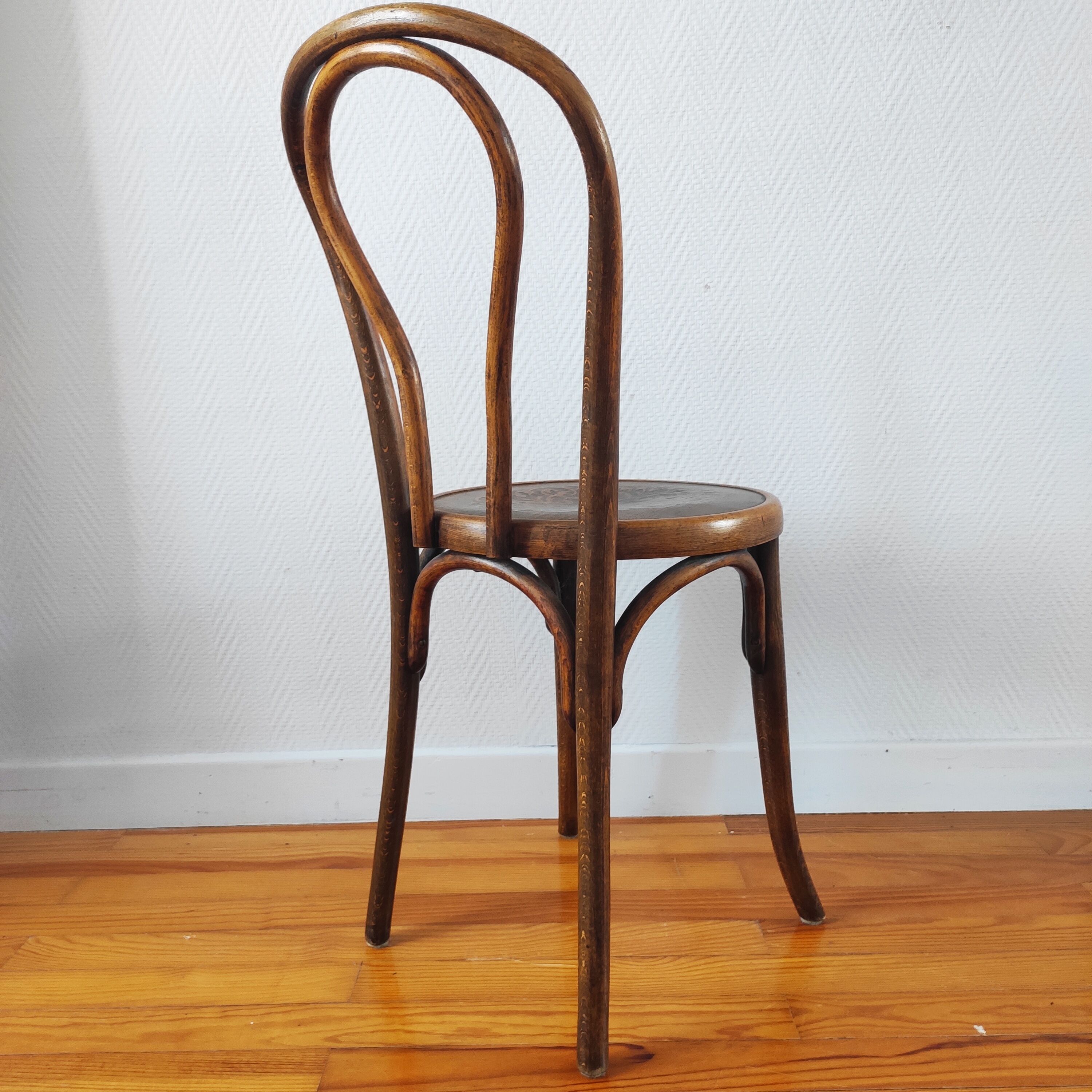 Antique chair of bistro fischel